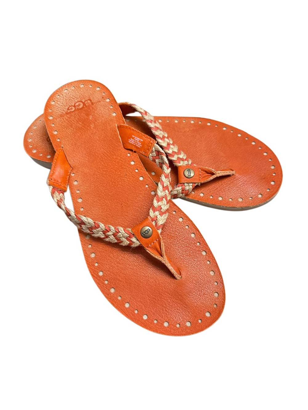 UGG LORRIE WEAVE THONG SANDAL
